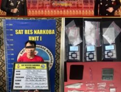 Seorang Pria Pengedar Narkotika Jenis Sabu-Sabu Diamankan Polisi, Barang Bukti Sabu 23,29 Gram Disita
