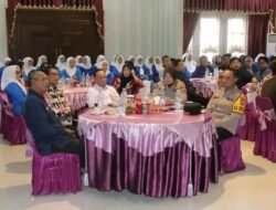 Asisten I Lampung Utara dan Wakili Bupati Lampung Utara Gelar Acara Ramah Tamah dan Silaturahmi Pengurus PWI dan IKWI