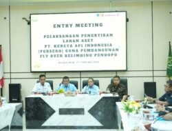 KAI Divre III Palembang Gandeng Kejati Sumsel Percepat Rencana Pembangunan Flyover di Kabupaten Muara Enim