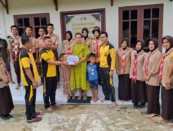Dalam Rangka Menyambut Bulan Suci Ramadhan, Polsek Penukal Utara Menggelar kegiatan Pemberian Bantuan Sosial
