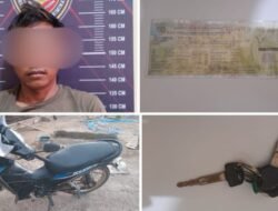 YE, Pelaku Pencurian Kendaraan bermotor diamankan Polsek Muara Padang   