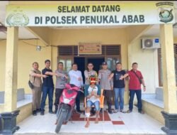Tim Srigala Polsek Penukal Abab Tangkap Pelaku Pencurian Dengan Pemberatan