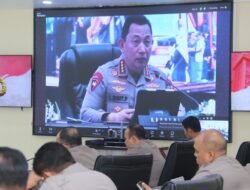 Polda Sumsel beserta jajaran ikuti rapat virtual lintas sektoral menjelang Idul Fitri 1446 Hijriah 