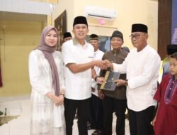 Buka Bersama Penuh Makna! Polres Banyuasin Santuni Anak Yatim dan Sapa Purnawirawan