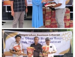 PT. ABURAHMI Berbagi Dengan Kaum Dhuafa Serta Perduli Terhadap Bancana Alam Banjir