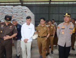 Jelang Hari Raya Idul Fitri, Kapolres Lampung Utara Bersama Forkopimda Pantau Stok Pangan di Pasar