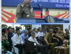 Bupati Lampung Utara Hadiri Musrenbang RKPD 2026 dan Forum Konsultasi Publik RPJMD 2025-2029