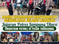 Pastikan Keamanan, Polres Lampung Utara Intensifkan Patroli Rumah Kosong Ditinggal Mudik