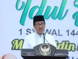 Pemerintah Kabupaten Lampung Utara Gelar Sholat Ied Berjamaah