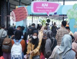 Hingga Hari Kedua Lebaran, Penumpang KA di Wilayah Divre III Palembang Mencapai 43.320 Penumpang