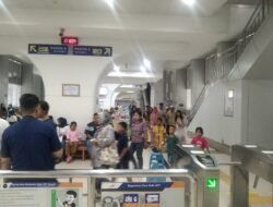 Hari Keempat Lebaran Idul Fitri 1446 H, Pelanggan LRT Sumsel Mencapai 31.579 Penumpang