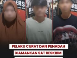 Pelaku Curat dan Penadah diamankan Sat Reskrim Polres Lampung Utara