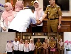 Bupati Lampung Utara Terima Kunjungan Kerja Sentra Wyataguna Bandung Kemensos RI
