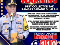 Kapolres Lampung Utara Warning Debt Collector Tak Rampas Barang Di Jalan