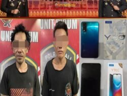 Diduga Mencuri HP, Dua Orang  di Amankan Satreskrim Polres PALI