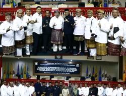 Wakil Bupati Lampung Utara Hadiri Rapat Paripurna DPRD