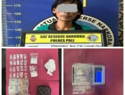 Satresnarkoba Polres PALI Tangkap Pengedar Sabu di Desa Prambatan, Amankan 24,72 Gram Barang Bukti