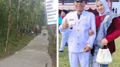 Dalam Rangka Menunjang Perekonomian Masyarakat, Pemerintah Desa Raja Membangun Jalan Produksi