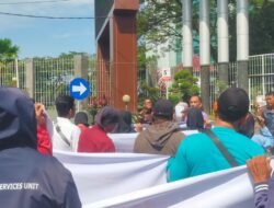 Minta Tangkap Mantan Kakan BPN Kota Palembang Terkait Perkara YBS, Ratusan Massa Kembali Gelar Aksi di Kejati Sumsel