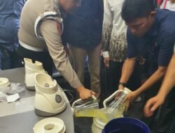 BB Narkotika 584,6 Gram Sabu dan 150 Butir Ekstasi Hasil Ungkap Bulan Mei, Dimusnahkan Ditresnarkoba Polda Sumsel