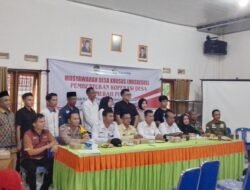 Pemerintah Desa Karang Tanding Menggelar Acara Musyawarah Desa Khusus(MUSDESUS), Pembentukan Koperasi Merah Putih