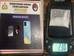 Polres Banyuasin Amankan Pengedar Sabu di Talang Kelapa