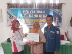 Pemerintahan Desa Sri Bandung kembali salurkan BLT Dana Desa ke 28 KPM