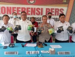 Terduga Pengedar Narkotika Jenis Sabu Seberat 11 Kilogram di Palembang Diamankan Ditresnarkoba Polda Sumsel