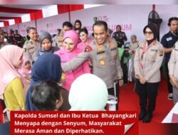 Kapolda Sumsel Ikuti Puncak Bakti Kesehatan Bhayangkara ke-79 & HKGB ke-73 Secara Virtual Bersama Kapolri