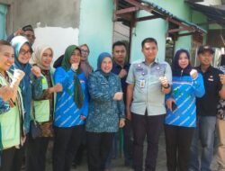 Dewi Satrani Ratu Dewa, Istri Walikota Palembang tinjau dan bantu korban Kebakaran di Kemangagung Kecamatan Kertapati