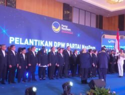 H Surya Paloh, Secara Langsung Melantik H Herman Deru Menjadi Ketua DPW Partai Nasdem 2025-2029