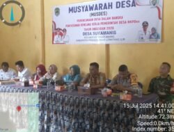 Dalam Rangka Penyusunan Rencana Kerja Pemerintah Desa Tahun 2026, Pemdes Suka Manis Gelar Musyawarah Desa