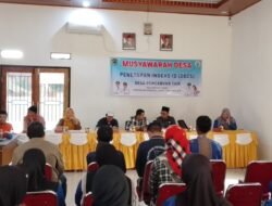 Dalam Rangka Penetapan Indexs IDM 2025, Pemerintah Desa Pengabuan Timur Menggelar Musyawarah Desa