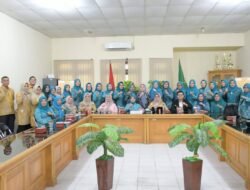 Dinas Ketahanan Pangan Dan Ketua TP-PKK Banyuasin Sosialisasikan Pola Makan Sehat B2SA