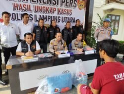 Kurang dari 3 Hari, Pelaku Curat Disertai Pembunuhan dan Pemerkosaan di Bunga Mayang Berhasil Diamakan Tim Gabungan Polres Lampung Utara