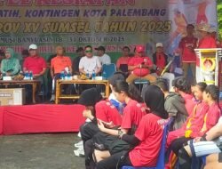 KONI Kota Palembang Gelar Jalan Santai Dan Apel Kesiapan Para atlet Serta Pelatih, Jelang Porprov Dumsel XV Tahun 2025 di Muba