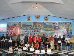 Pemerintah Desa Babat Membagikan Hadiah Perlombaan  HUT RI Ke-80