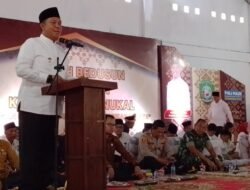 Wakil Bupati PALI Menghadiri Sedekah Bedusun Di Desa Purun