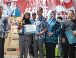 Malam Puncak Kemeriahan Acara Peringatan HUT RI Ke-80, Pemerintah Desa Purun Gelar Pesta Rakyat