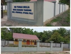 Realisasikan Dana Desa (DD) Tahun 2025, Pemerintah Desa Karang Tanding Bangun Gedung Kelompok Bermain (KB)