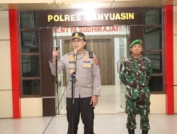 Kapolres – Dandim Banyuasin Kompak Patroli Gabungan Skala Besar