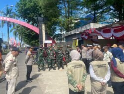 Polsek Rambutan melaksanakan apel bersama antisipasi kerawanan di wilayah kecamatan rambutan