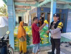 Polres Banyuasin Gelar GPM di Dua Desa Dalam Kecamatan Rambutan