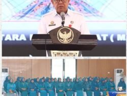 BUPATI LAMPUNG UTARA, DIWAKILI SEKDA, HADIRI PENGUKUHAN PENGURUS TP-PKK DAN TP POSYANDU MASA BAKTI 2025–2030