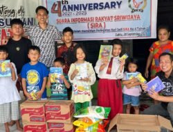 Usai Berbagi Beras Dan Alat Tulis Sekolah, LSM SIRA Rayakan Anniversary Ke-4 Tahun Bersama Awak Media