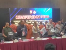 Kapolda Gelar Konferensi Pers Terkait Kasus kerusuhan dan perusakan fasilitas umum di kota Palembang dan OKU