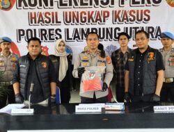 Gerak Cepat, Sat Reskrim Polres Lampung Utara Ringkus Pelaku Persetubuhan dan Pencabulan Anak di Oku Selatan, Sumatera Selatan