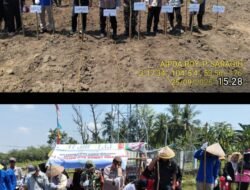 Penanaman Jagung Perdana di Desa Muara Dua, Polsek Tanah Abang Kawal Langsung Program Ketahanan Pangan