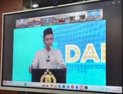 Polres Kotabaru Ikuti Binrohtal Secara Virtual Bersama Ustadz Abdul Somad, Tekankan Toleransi Beragama