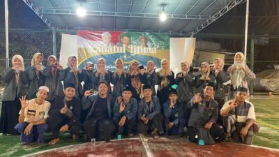 Semarak Malam Lailatul Ijtima’ MWC NU Simokerto dirusun Sumbo Surabaya